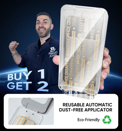 MAGIC JOHN 3rd Generation Screen Protector - Automatic Dust Free Eco-Friendly Protection