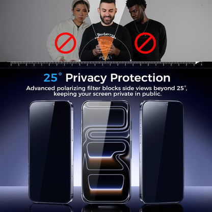 MAGIC JOHN 3rd Generation Screen Protector for iPhone 17/Air/Pro/Pro Max- Automatic Dust Free Eco-Friendly Protection