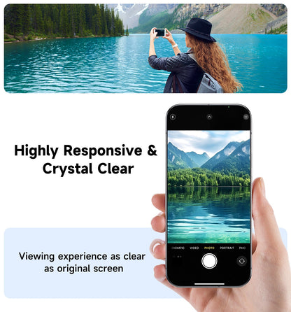 MAGIC JOHN 2nd Generation Google Screen Protector - Dust Free Without Bubbles